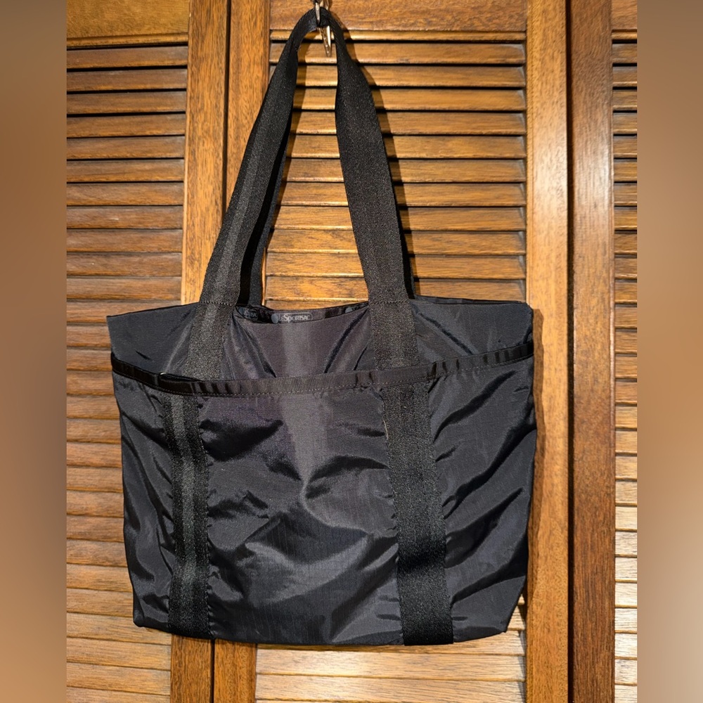 Small Lesportsac Black Tote Bag